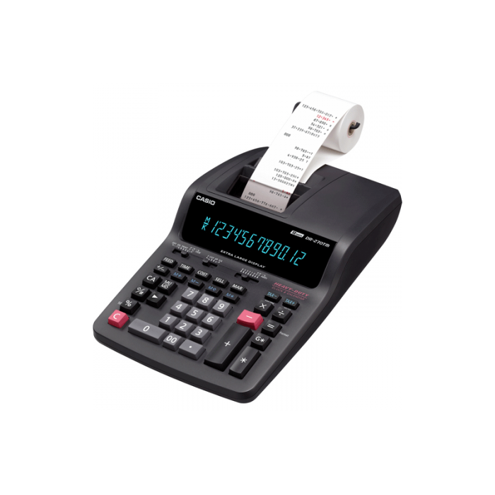 ماشين حساب چاپگر رومیزی کاسيو DR-270TM ماشين حساب چاپگر رومیزی کاسيو DR-270TM
