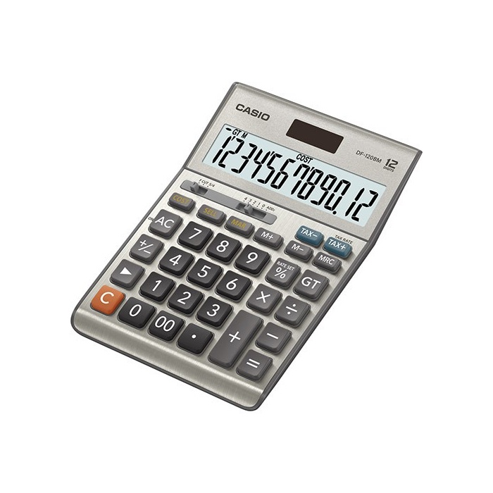 ماشین حساب کاسیو DF-120BM ماشین حساب کاسیو DF-120BM