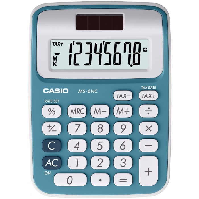 ماشین حساب کاسیو MS-6NC ماشین حساب کاسیو MS-6NC