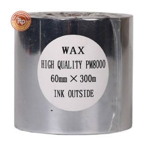 ریبون پرینتر لیبل زن NP مدل Wax 60mm x 300m