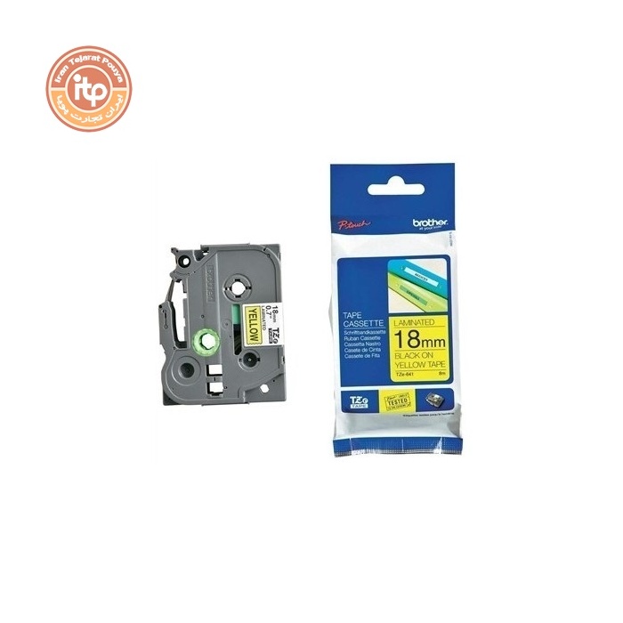 برچسب پرینتر لیبل زن brother TZe-641 برچسب پرینتر لیبل زن brother TZe-641
