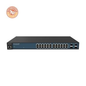 سوییچ 24 پورت انجنیوس مدل EWS1200-28TFP
