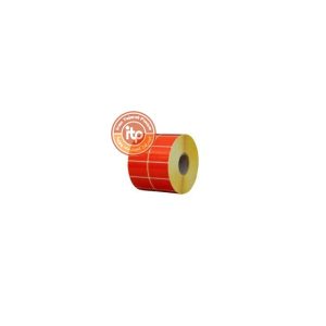 لیبل نارنجی 34*51 3000 عددی pvc